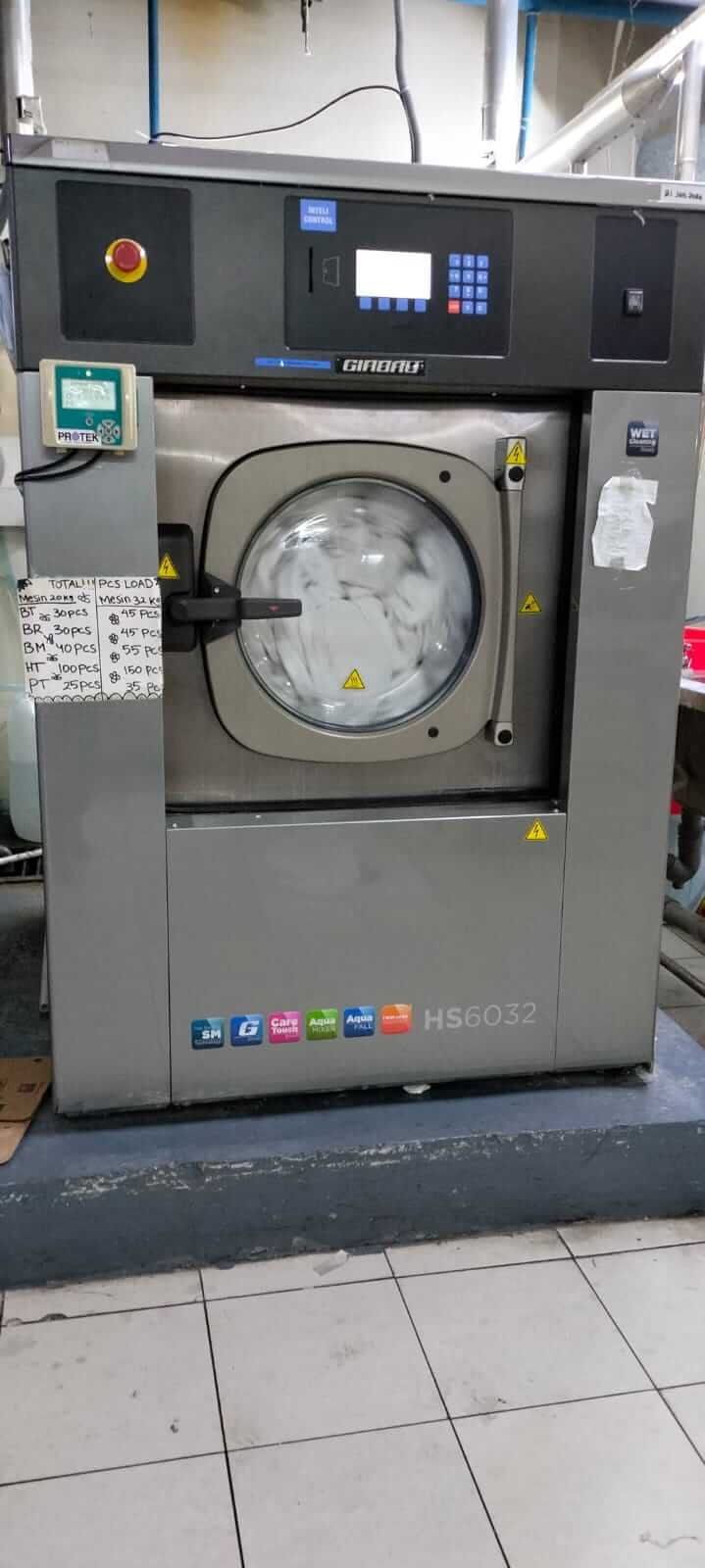 Instalasi and test commisioning Washer Extractor Girbau a